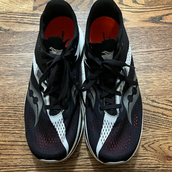 Saucony Other - Saucony Black and White Running Shoes